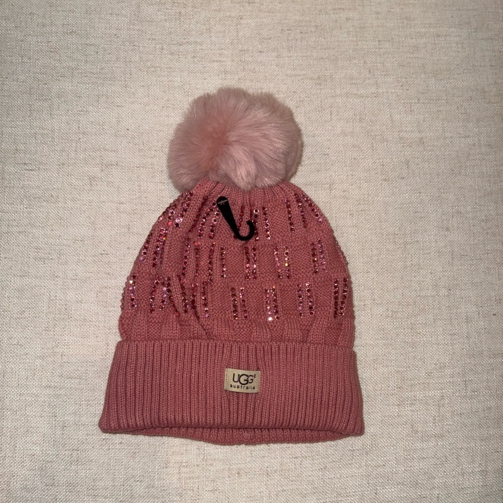 UGG pink beanie